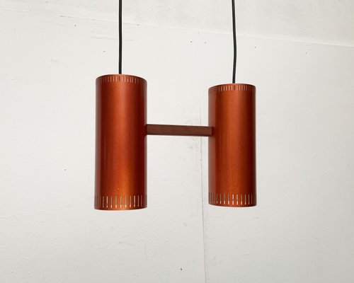 Mid-Century Danish Cylinder II Pendant Lamp by Jo Hammerborg for Fog & Mørup-UAH-1110992