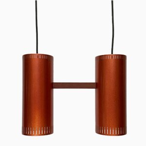 Mid-Century Danish Cylinder II Pendant Lamp by Jo Hammerborg for Fog & Mørup-UAH-1110992