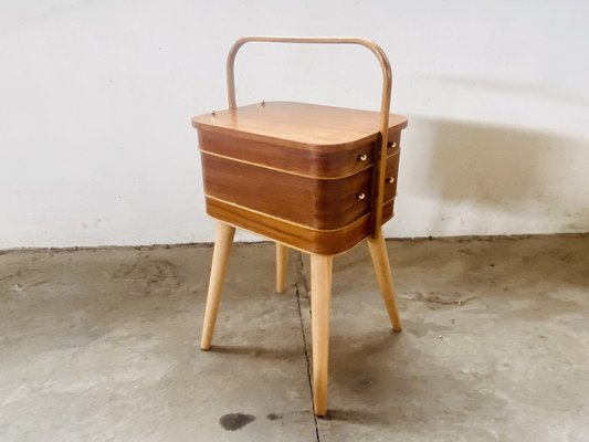 Mid-Century Danish Design Sewing Table, 1960s-PYR-1761567