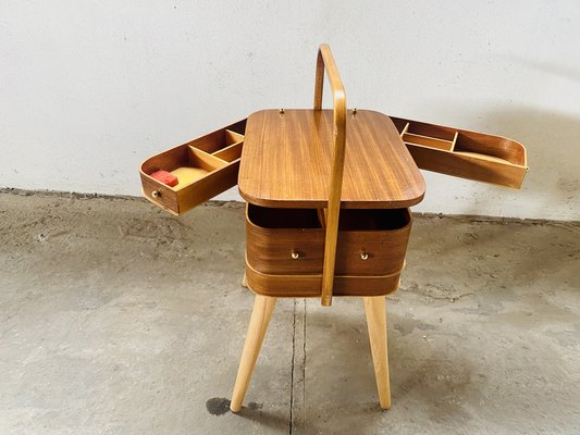 Mid-Century Danish Design Sewing Table, 1960s-PYR-1761567