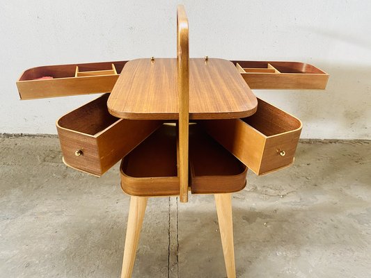 Mid-Century Danish Design Sewing Table, 1960s-PYR-1761567