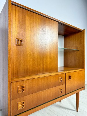 Mid-Century Danish Design Teak Cabinet with Showcase, 1960s-XCQ-1802159