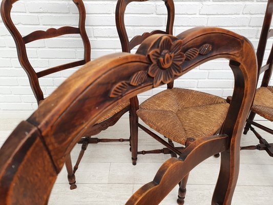 Mid-Century Danish Dining Chairs, 1950s, Set of 6-TMW-655723