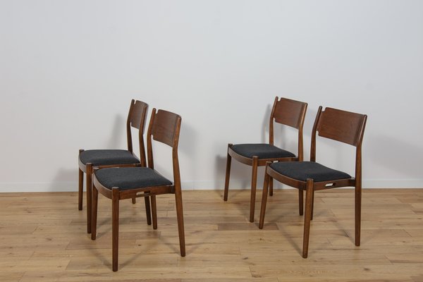 Mid-Century Danish Dining Chairs, 1960s, Set of 4-NIT-1761654