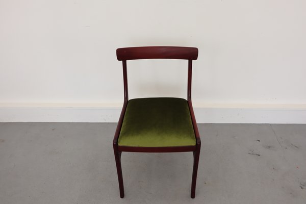 Mid-Century Danish Dining Chairs by Ole Wancher for Poul Jeppesens Møbelfabrik, 1960s, Set of 4-JWH-627994