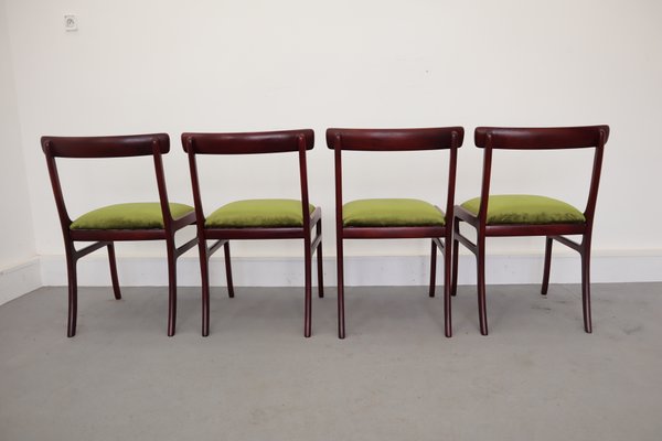 Mid-Century Danish Dining Chairs by Ole Wancher for Poul Jeppesens Møbelfabrik, 1960s, Set of 4-JWH-627994