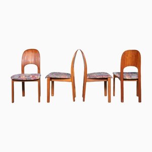 Mid-Century Danish Dining Chairs from Möbelfabrik Holstebro, 1970s, Set of 4-HGA-1229119