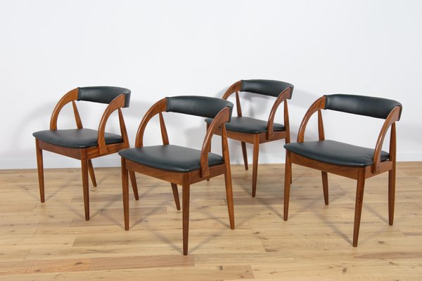 Mid-Century Danish Dining Chairs from Orte Mobelfabrik, Denmark, 1960s, Set of 4-NIT-1438386