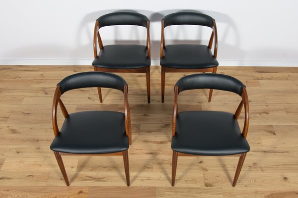 Mid-Century Danish Dining Chairs from Orte Mobelfabrik, Denmark, 1960s, Set of 4-NIT-1438386