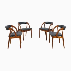 Mid-Century Danish Dining Chairs from Orte Mobelfabrik, Denmark, 1960s, Set of 4-NIT-1438386