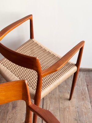 Mid-Century Danish Dining Chairs in Teak by Niels O. Møller for JL Mollers Møbelfabrik, 1950, Set of 6-DOY-2016553