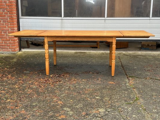 Mid-Century Danish Dining Table in Oak attributed to Henning Kjaernulf for EG Møbler, 1970s-GON-1750242