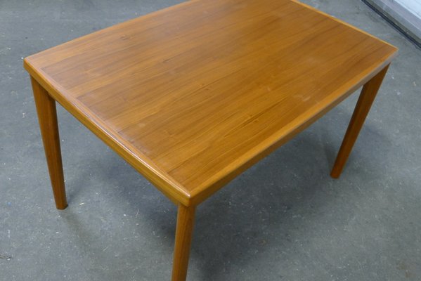 Mid-Century Danish Extendable Dining Table with Concealed Panels in Teak from Grete Jalk for Glostrup, 1960s-VRE-832665