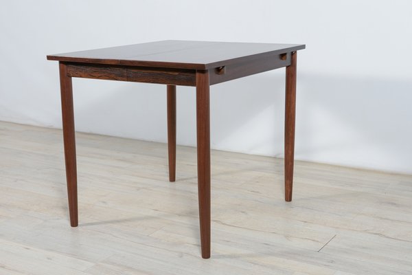 Mid-Century Danish Extendable Rosewood Dining Table, 1960s-NIT-1332618