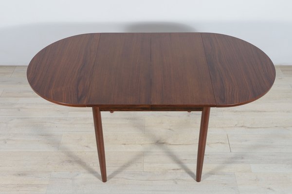 Mid-Century Danish Extendable Rosewood Dining Table, 1960s-NIT-1332618