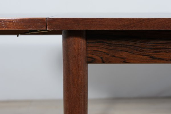 Mid-Century Danish Extendable Rosewood Dining Table, 1960s-NIT-1332618