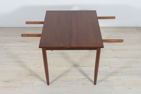 Mid-Century Danish Extendable Rosewood Dining Table, 1960s-NIT-1332618