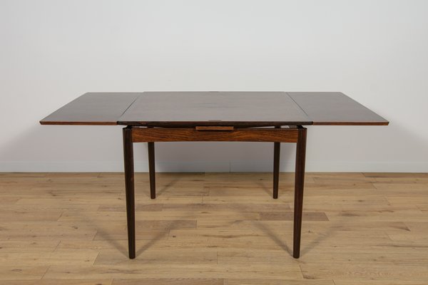 Mid-Century Danish Extendable Rosewood Dining Table, Denmark, 1960s-NIT-2017124