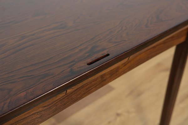 Mid-Century Danish Extendable Rosewood Dining Table, Denmark, 1960s-NIT-2017124