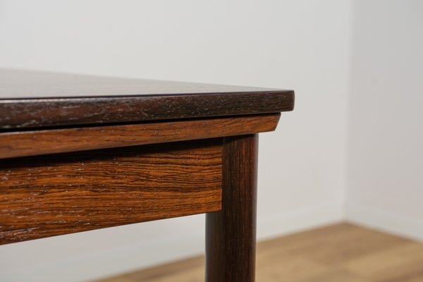 Mid-Century Danish Extendable Rosewood Dining Table, Denmark, 1960s-NIT-2017124