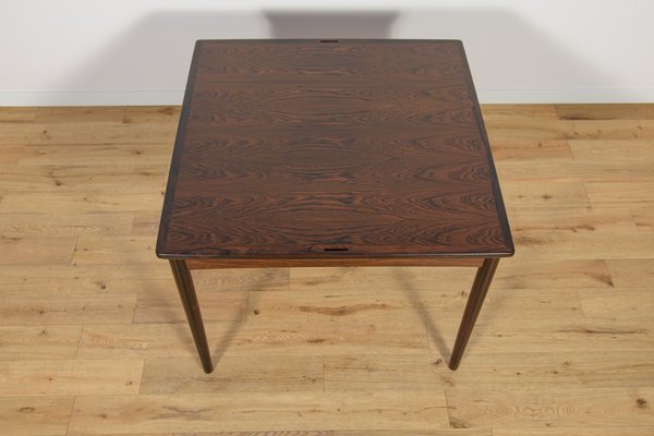 Mid-Century Danish Extendable Rosewood Dining Table, Denmark, 1960s-NIT-2017124