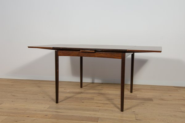 Mid-Century Danish Extendable Rosewood Dining Table, Denmark, 1960s-NIT-2017124