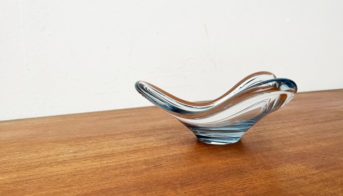 Mid-Century Danish Glass Bowl by Per Lütken for Holmegaard, 1960s-UAH-1760227