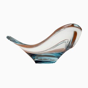 Mid-Century Danish Glass Bowl by Per Lütken for Holmegaard, 1960s-UAH-1760227