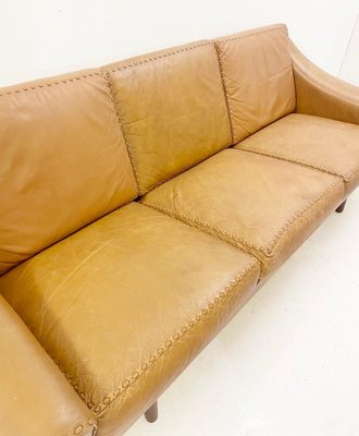 Mid-Century Danish Matador Sofa in Cognac Leather by Aage Christiansen-FGA-1249628