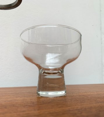 Mid-Century Danish Metal and Glass Candleholder, 1960s-UAH-1334578