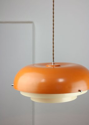 Mid-Century Danish Metal Cascade Pendant Lamp-HGJ-1438641