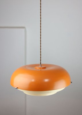 Mid-Century Danish Metal Cascade Pendant Lamp-HGJ-1438641