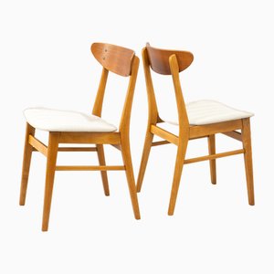 Mid-Century Danish Model 210 Dining Chairs attributed to Farstrup, 1960s, Set of 2-DIP-1747013