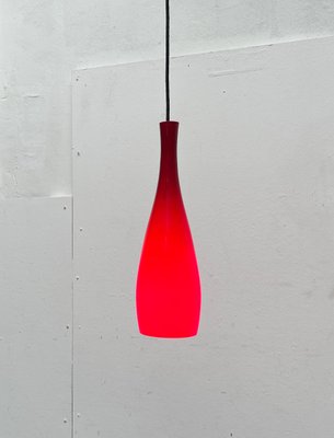 Mid-Century Danish Model Bang Glass Pendant Lamp by Jacob E. Bang for Fog & Mørup and Holmegaard, 1960s-UAH-2016291