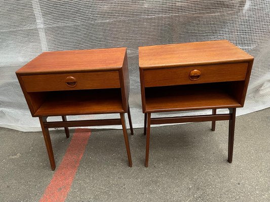 Mid-Century Danish Modern Nightstands, 1964, Set of 2-MXB-1762660