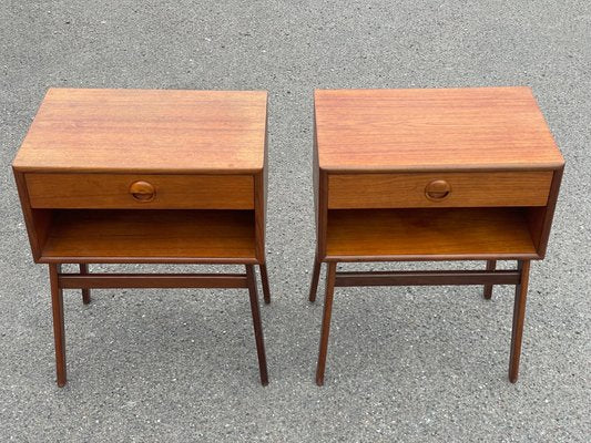 Mid-Century Danish Modern Nightstands, 1964, Set of 2-MXB-1762660