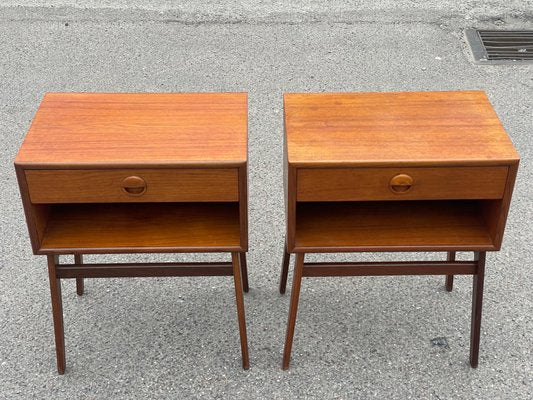 Mid-Century Danish Modern Nightstands, 1964, Set of 2-MXB-1762660