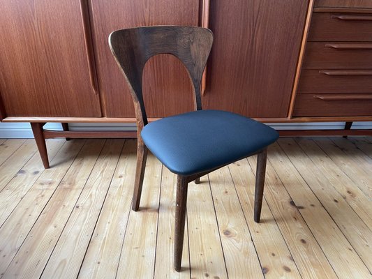 Mid-Century Danish Oak Desk Armchair by Niels Koefoed, 1960s-WSA-936823