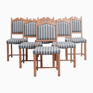 Mid-Century Danish Oak Dining Chairs, Set of 6-JRP-1774779