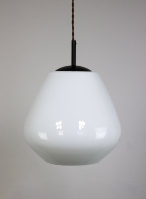 Mid-Century Danish Opaline Glass Pendant Lamp-HGJ-1187981