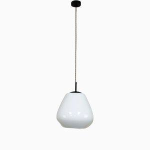 Mid-Century Danish Opaline Glass Pendant Lamp-HGJ-1187981