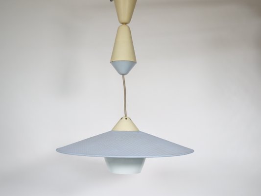 Mid-Century Danish Pastel Ceiling Lamp, 1950s-LVS-1196079