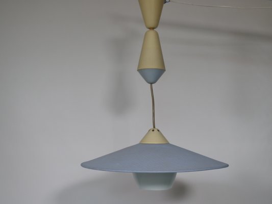 Mid-Century Danish Pastel Ceiling Lamp, 1950s-LVS-1196079