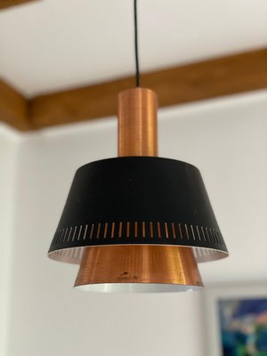 Mid-Century Danish Pendant Lamp by Jo Hammerborg for Fog Mørup, 1960s-WSA-1063448