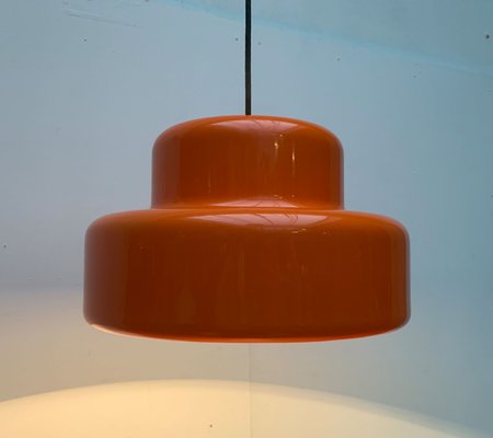 Mid-Century Danish Poker Pendant Lamp by Jo Hammerborg for Fog & Morup-UAH-1142618