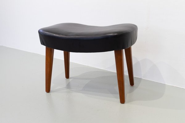 Mid-Century Danish Pragh Stool by Madsen & Schubell, 1950s.-WIX-1801449