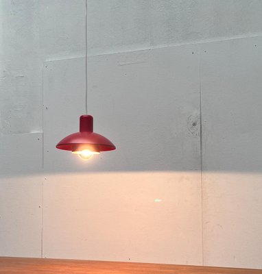 Mid-Century Danish Red Model 728 Pendant Lamp from Horn, 1960s-UAH-1704485