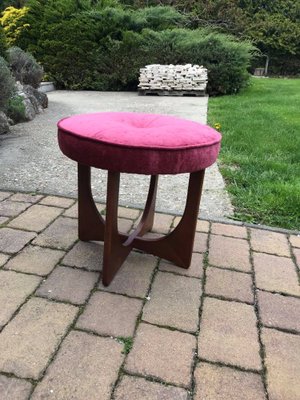 Mid-Century Danish Restored Teak Ottoman from G-Plan, 1960s-OXJ-920138