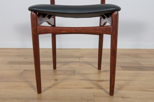 Mid-Century Danish Rosewood Dining Chairs, 1960s, Set of 4-NIT-1705627