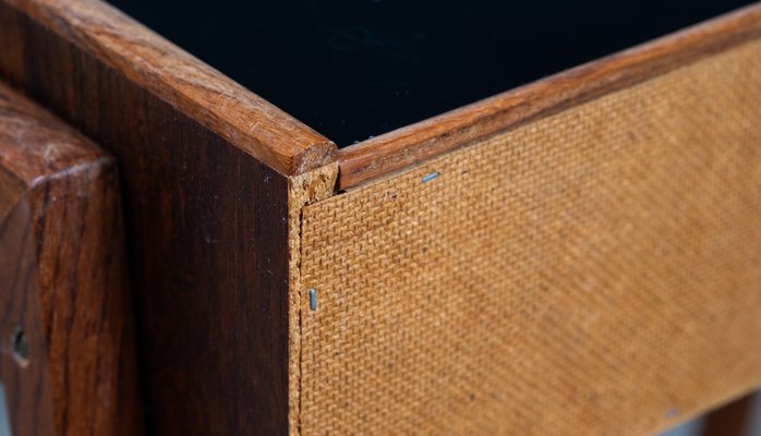 Mid-Century Danish Rosewood Nightstand from Ølholm Møbelfabrik, 1960s-ZGQ-884822